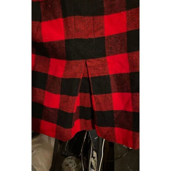 VS PINK buffalo Plaid Peacoat jacket - Picture 4 of 8